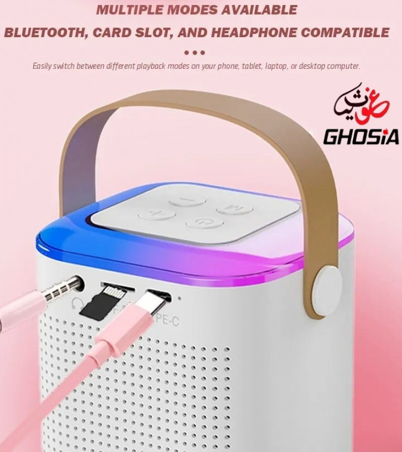 High Quality Karaoke Microphone Speaker Set for singing and Bluetooth speaker-5013