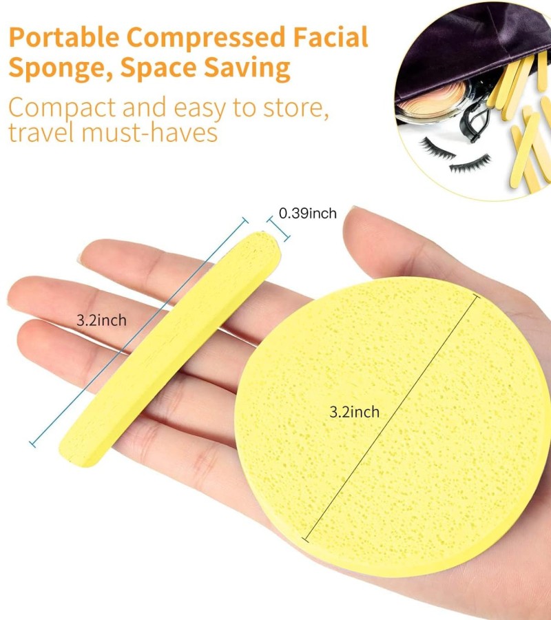 Magic lady face cleaning wash puff sponge kn-283