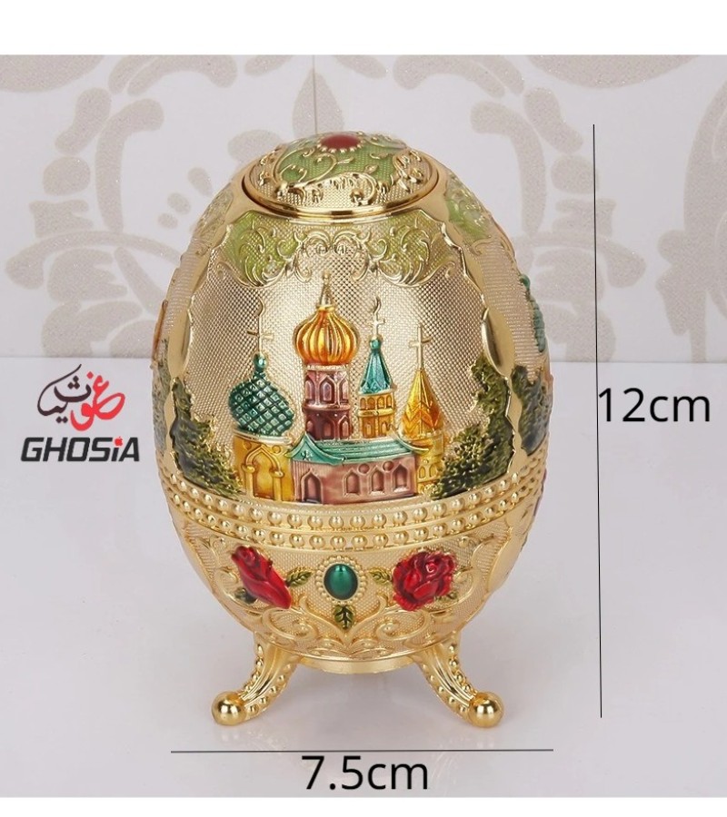 Metal Toothpick Holder European Automatic Toothpick Box Household Storage Decoration