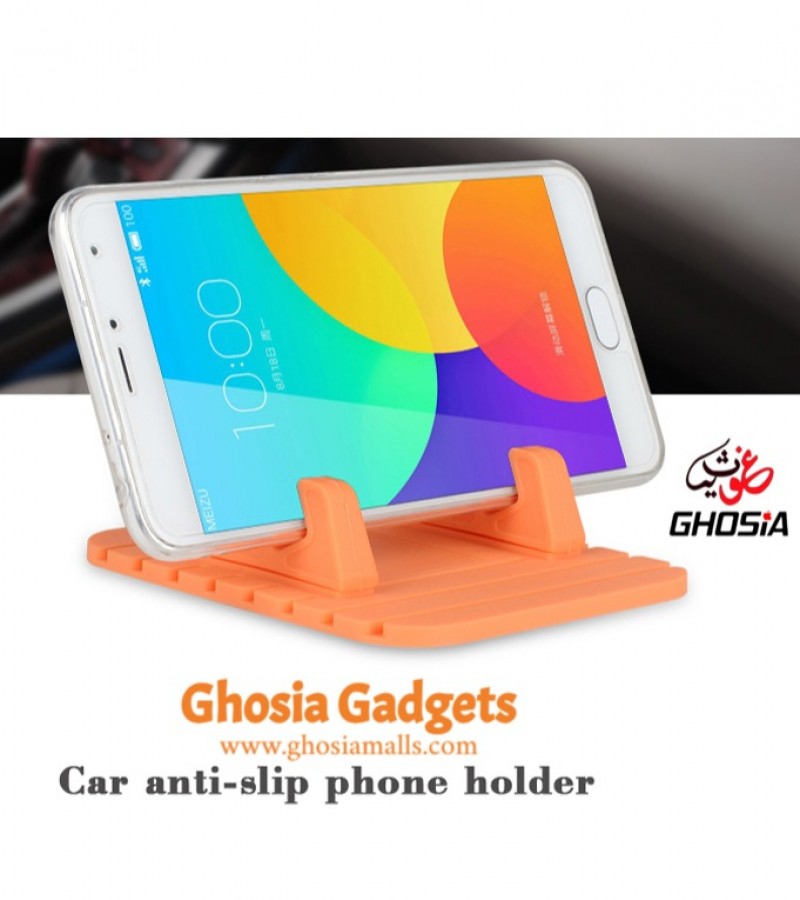 Silicone Holder Dashboard Mount Sticky Phone Holder Mat Non-slip Car Silicone Mobile Phone Holder