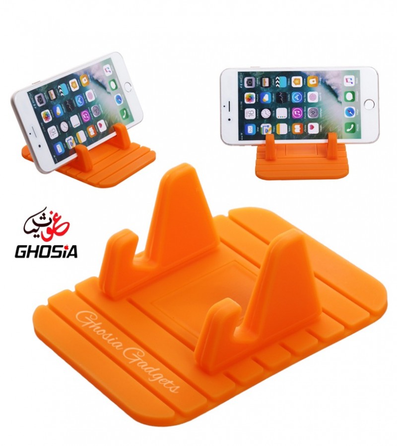 Silicone Holder Dashboard Mount Sticky Phone Holder Mat Non-slip Car Silicone Mobile Phone Holder