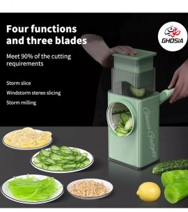 Multifunctional Storm Vegetable Cutter Manual Rotary Cheese Grater