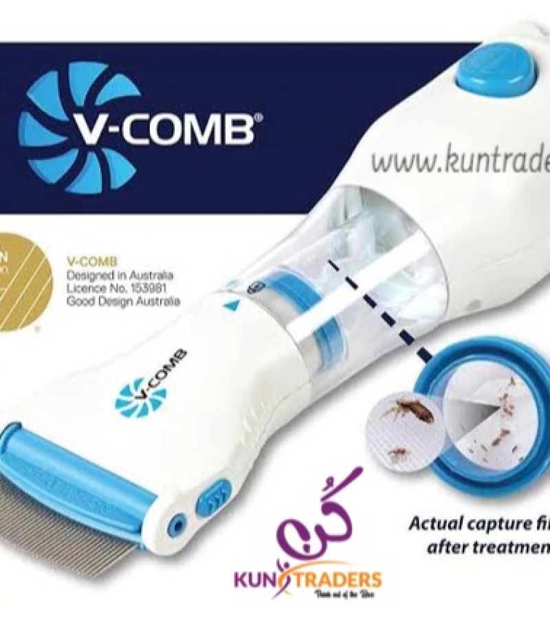 V Comb Electric Lice And Lice Egg Removal Machine With Filters