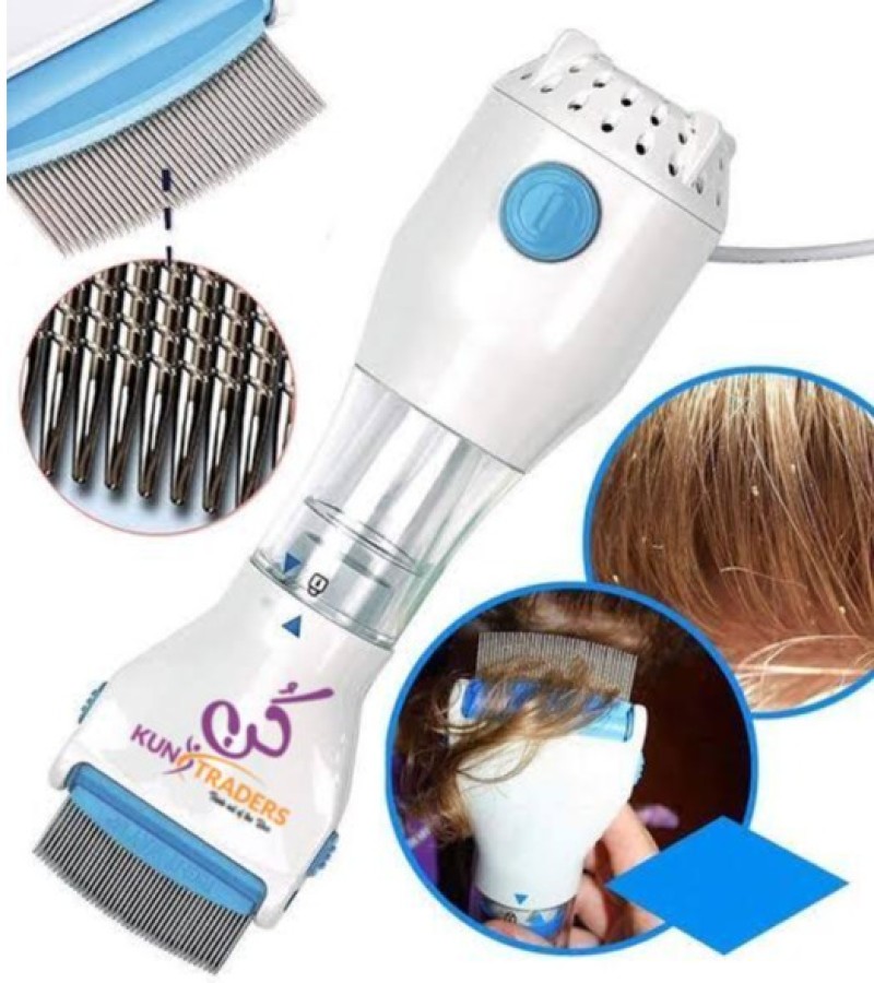 V Comb Electric Lice And Lice Egg Removal Machine With Filters