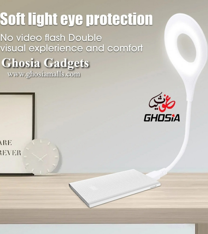 Voice Control Usb Light For Laptop, Sound Activated Night Lights For Bedroom, Lightweight Small Led Reading Light Lamp Flexible Lamp - 3266